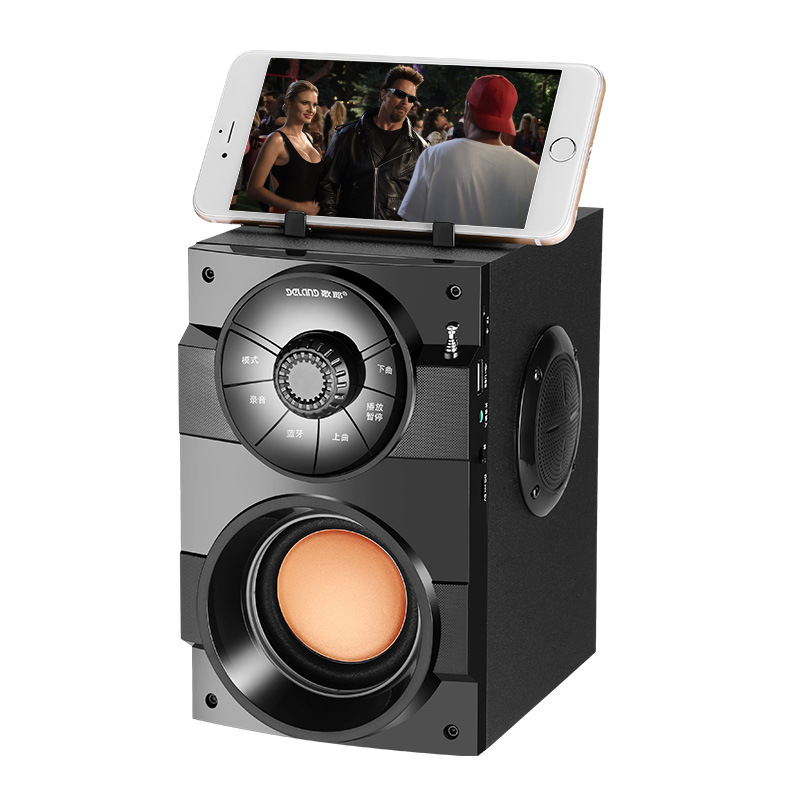 Mini audio portátil para el hogar con subwoofer