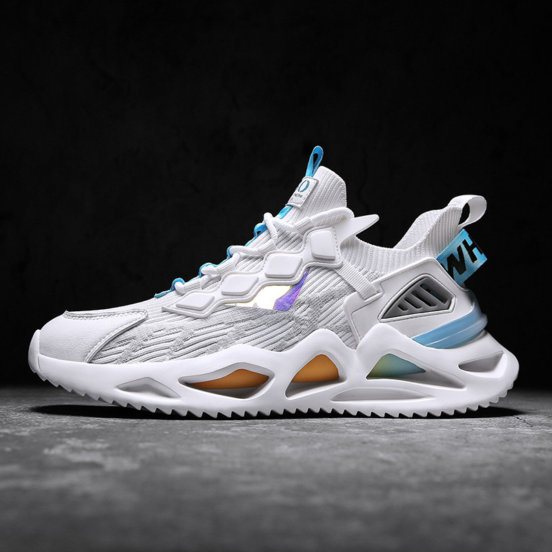 Zapatillas deportivas de malla transpirables para hombre. Calzado casua…